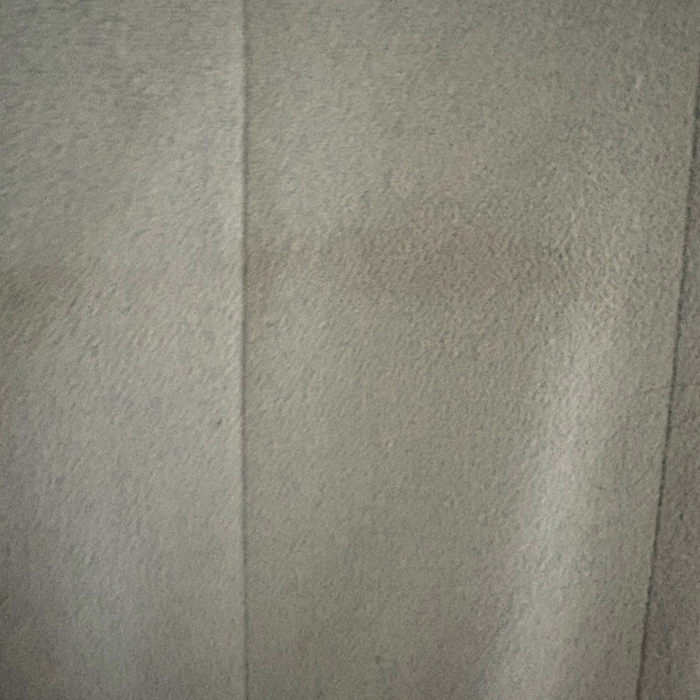 Aqua Light Blue Trench Coat with Faux Fur Collar - Picture 8 of 8